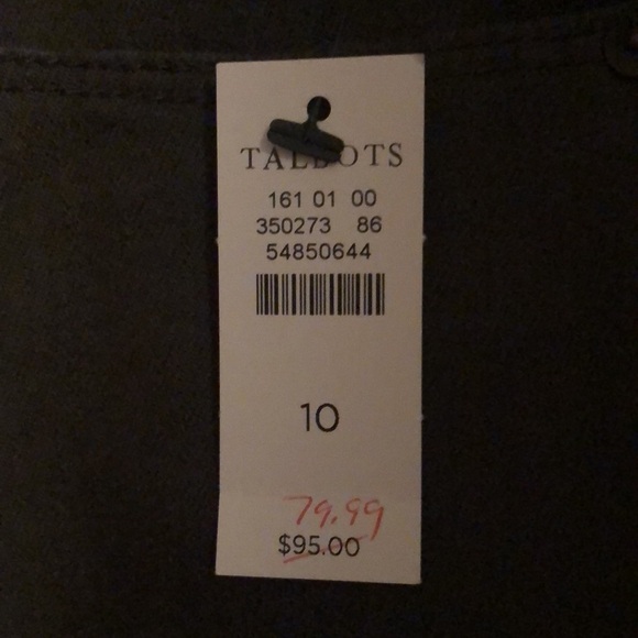 Talbots Sage Green Ankle Jeggings size 10 New - Picture 2 of 2
